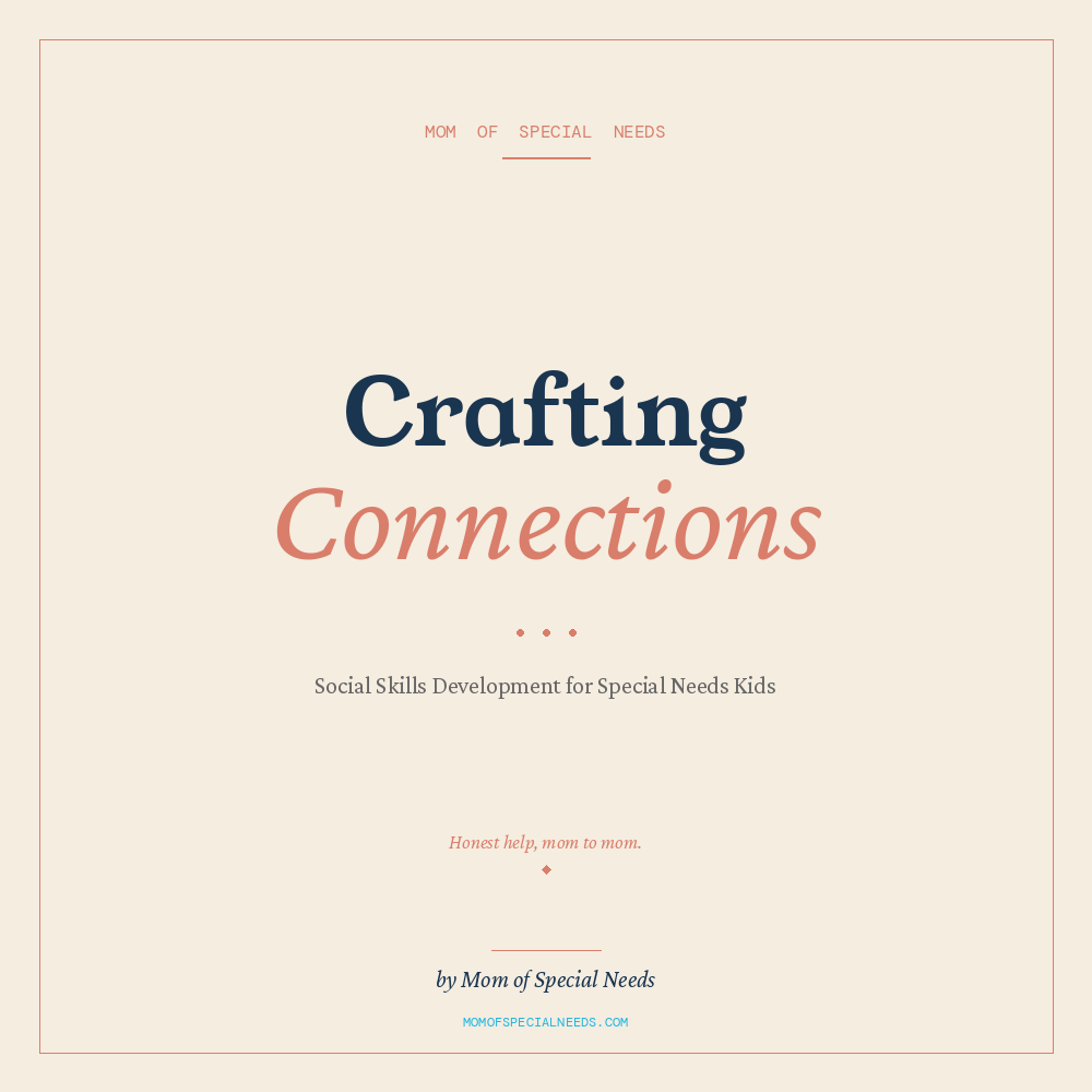 Crafting Connections: Social Skills Development for Special Needs Kids