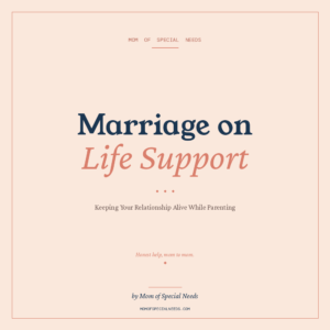 Marriage on Life Support: A Survival Guide for Special Needs Couples