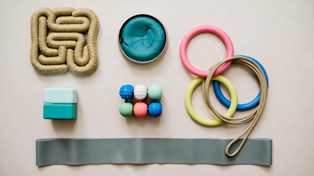 A collection of the best fidget tools for children with ADHD and sensory processing disorder for use at home and school