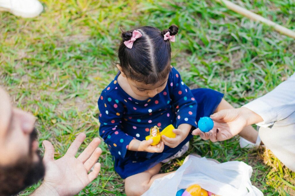 parent introducing sensory tools to autistic child gently without forcing